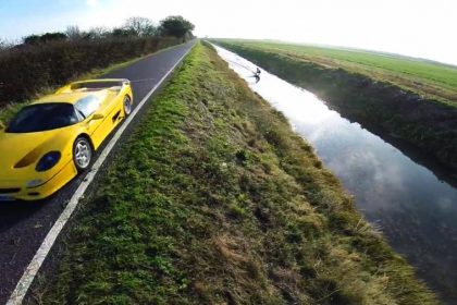 GoPro Supercar Wakeboarding. Ferrari F50