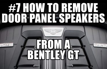 #7 REMOVE DOOR PANEL SPEAKERS