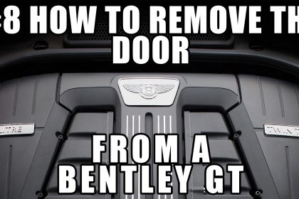 #8 How to Remove the Door From Bentley Continental GT