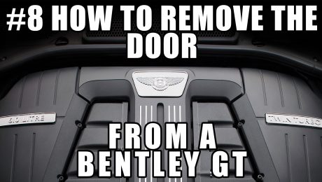 #8 How to Remove the Door From Bentley Continental GT
